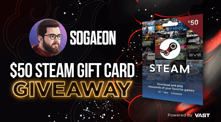 $50 Steam Gift Card Giveaway
