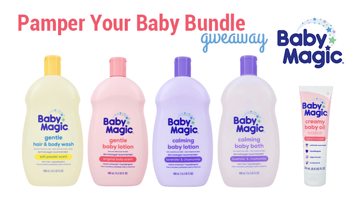 Baby Magic ‘Pamper Your Baby’ Bundle Giveaway