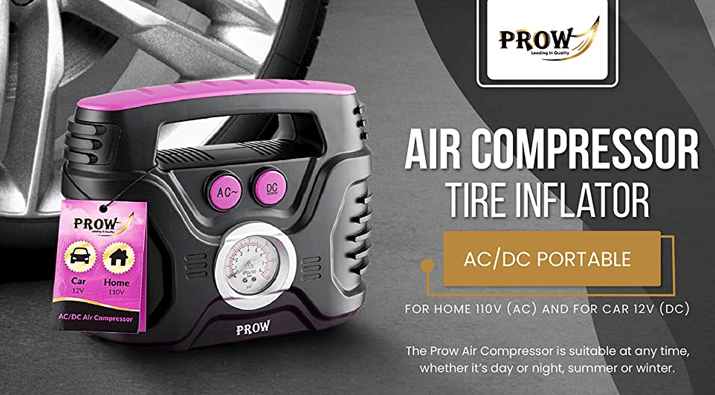 PROW Portable Air Compressor + Tire Inflator Giveaway