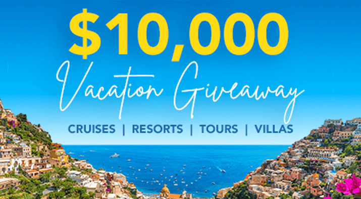 $10000 Vacation Giveaway