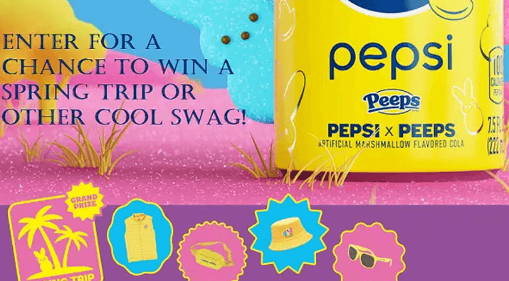Pepsi X Peeps Swag Giveaway