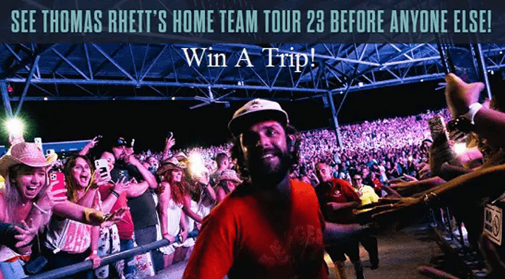 Thomas Rhett’s Tour Giveaway