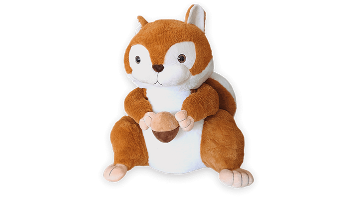 23-Inch Squirrel Plushie Giveaway