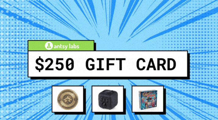 $250 Antsy Labs Gift Card Giveaway