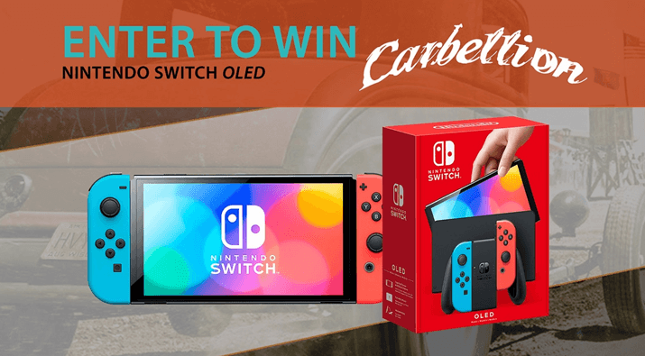 Carbellion Nintendo Switch OLED Giveaway