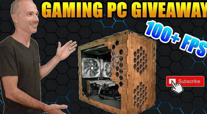 Gaming PC in Cyberwood Case Giveaway
