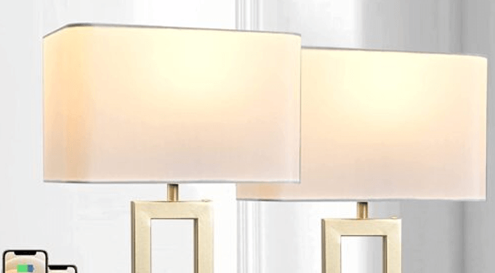 Set of 2 Smart Table Lamps Giveaway