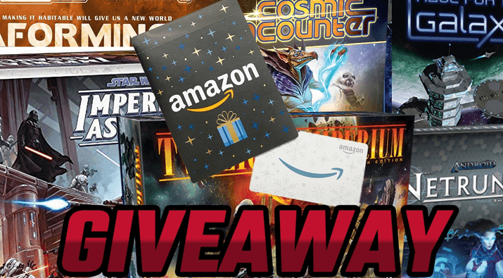 Tabletop Gaming Amazon Gift Card Giveaway