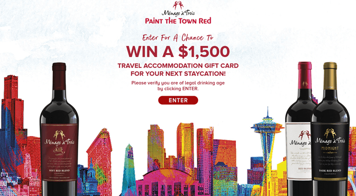 $1500 Travel Accommodation Gift Card Giveaway