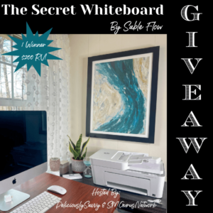The Secret Whiteboard By Sable Flow Giveaway