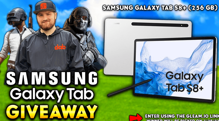 Samsung Galaxy Tab S8+ Giveaway