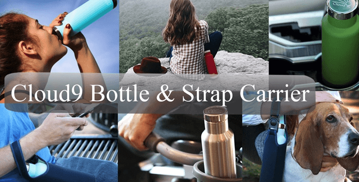 10x Cloud9 Bottle + Shoulder Strap Carrier Giveaway