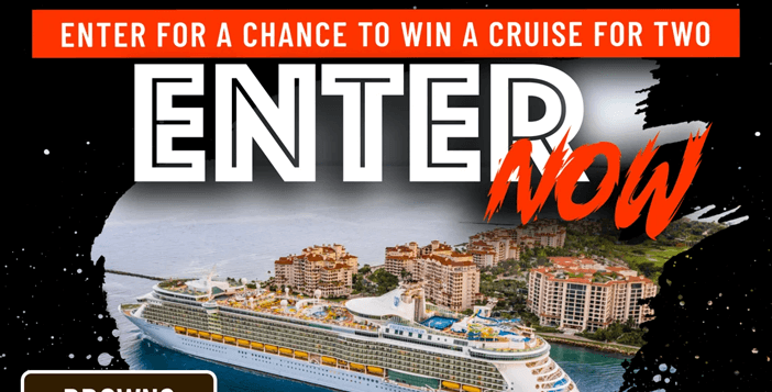 $5200 Cruise For Two Giveaway