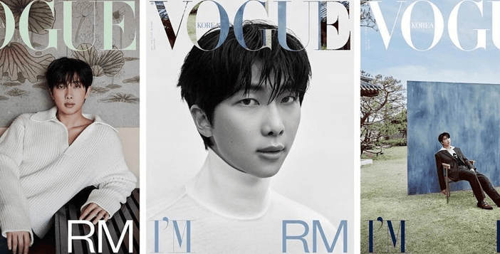 BTS RM Vogue Korea magazine 2023 Giveaway