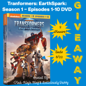 Tranformers: EarthSpark Season 1 DVD Giveaway