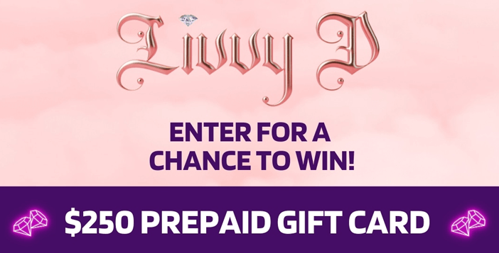 $250 Prepaid Gift Card by Livvy D Giveaway