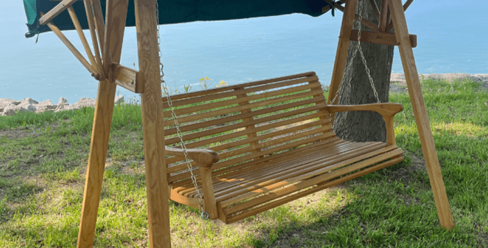 $900 Appalachian White Oak Porch Swing Giveaway