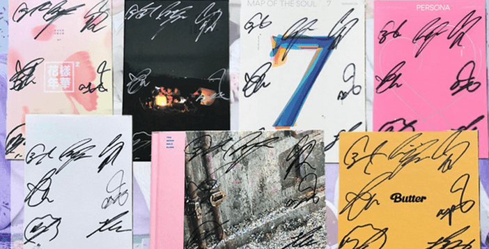 BTS Signed Albums Giveaway