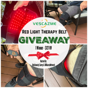 VESCAZME Red Light Therapy Belt Giveaway