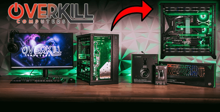 Overkill Biggest Gaming PC Setup Giveaway
