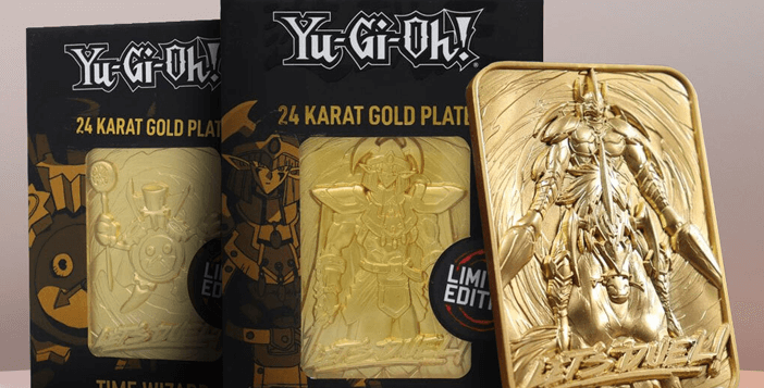 24 Karat Gold Plated Yu-Gi-Oh Card Giveaway