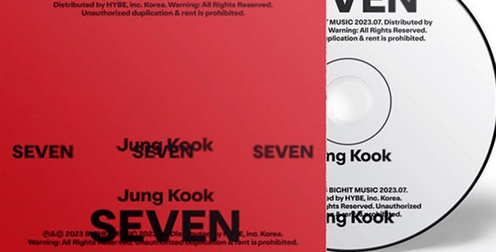 BTS Jungkook Seven CD Giveaway