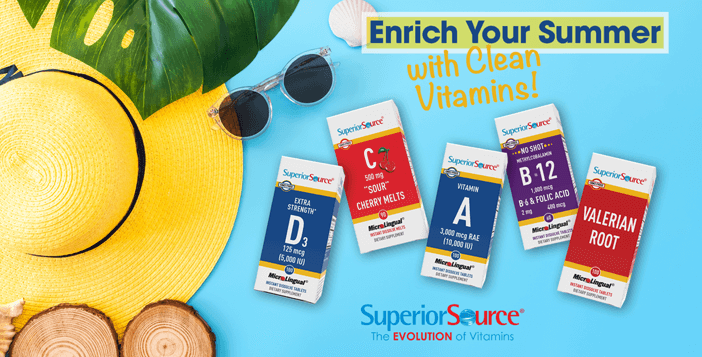 Enrich Your Summer With Clean Vitamins From Superior Source Giveaway