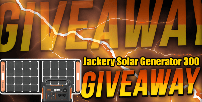Jackery Solar Generator 300 Giveaway