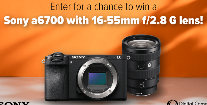 Sony A6700 Camera with E 16-55mm f/2.8 G Lens Giveaway