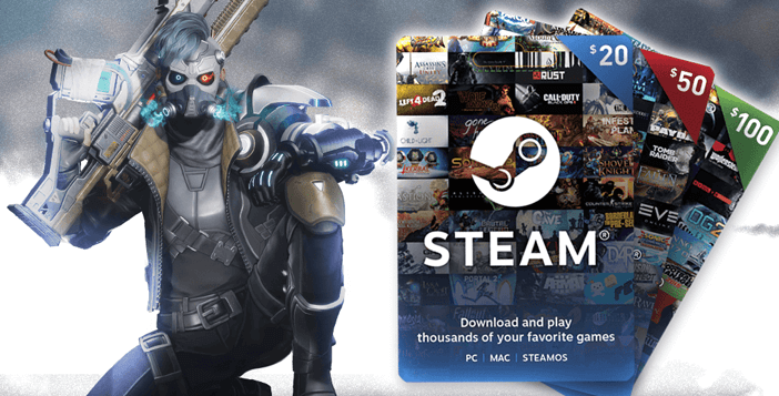 $1200 Steam Gift Cards Giveaway
