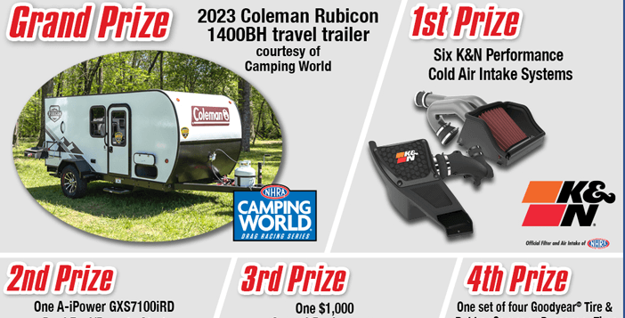 2023 Coleman Rubicon 1400BH Travel Trailer Giveaway