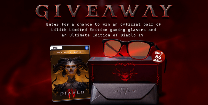 Diablo’s Lilith Collector’s Edition Gaming Glasses Giveaway