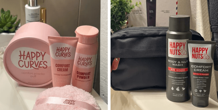 Happy Nuts & Happy Curves Self Care & Grooming Essentials Giveaway