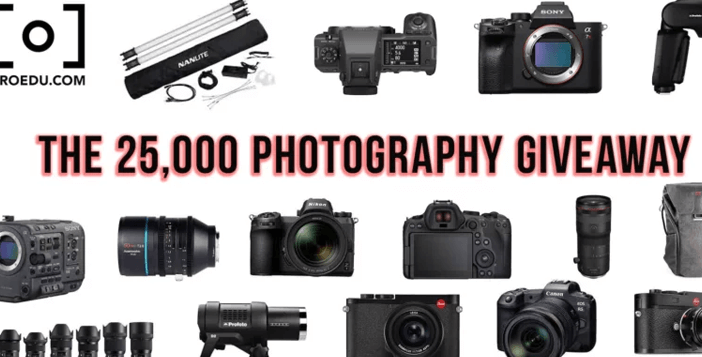 $25,000 Photography Giveaway