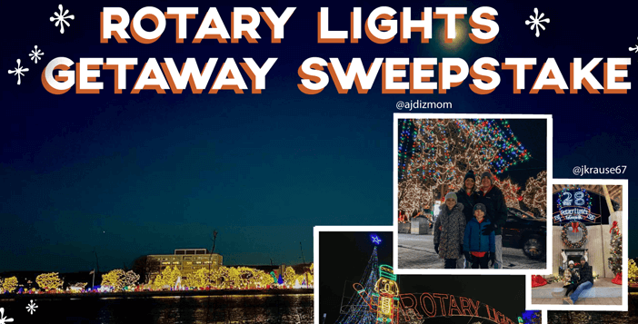 $800 Rotary Lights Getaway Giveaway