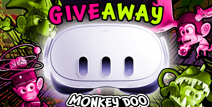 Monkey See Monkey Doo Doo Quest 3 VR Giveaway!