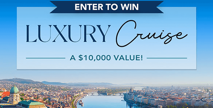 $10,000 Scenic Luxury Cruise For Two Giveaway