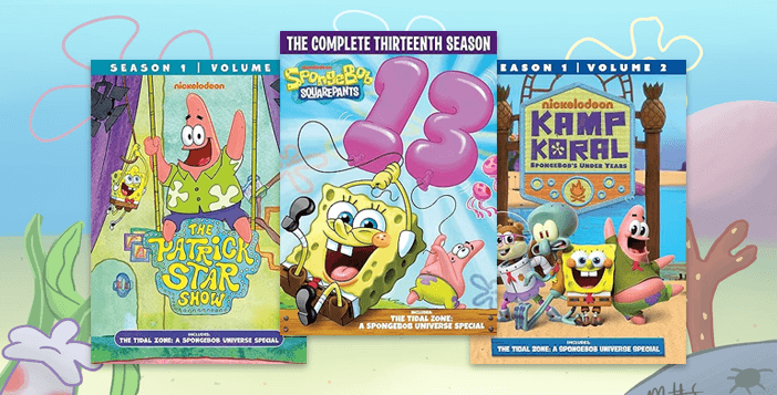3 SpongeBob SquarePants DVD Giveaway