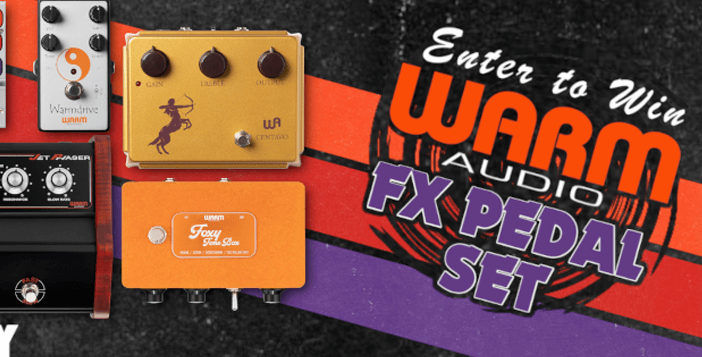 $903 American Musical Supply Warm Audio FX Pedal Set Giveaway