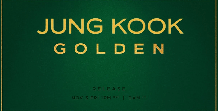 BTS Jungkook Golden Album Giveaway