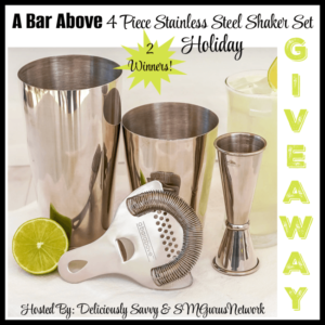 FREE 4-Piece Stainless Steel Shaker Set
