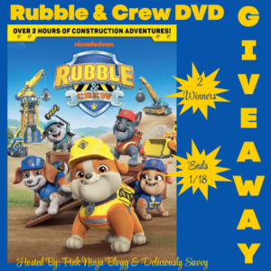 Rubble & Crew 2 Winner DVD Giveaway