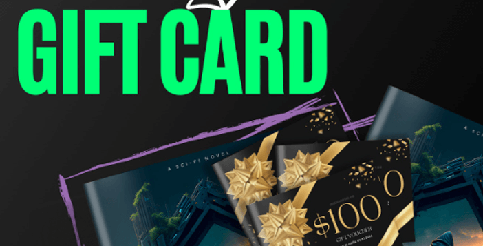 $100 J Book Cover Design Gift Card Giveaway