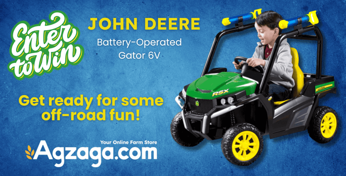 John Deere Battery-Operated Gator Giveaway
