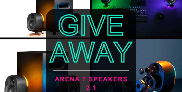 SteelSeries – Arena 7 2.1 Bluetooth Gaming Speakers Giveaway