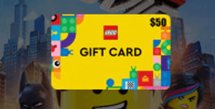 $50 Lego Gift Card Giveaway