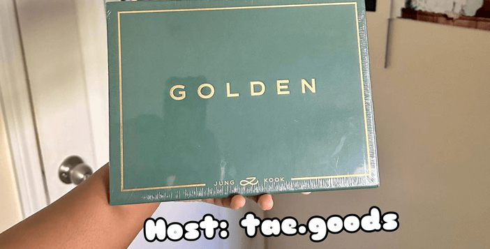 BTS Jungkook’s Golden Album Giveaway