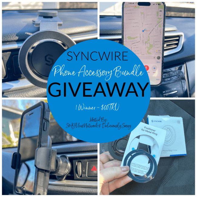 Free SYNCWIRE Phone Car Accessories Bundle Giveaway