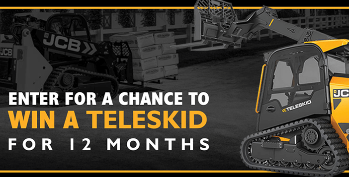 JCB 2TS-7T Teleskid 12-Month Lease Giveaway