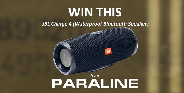 PARALINE JBL Charge 4 Giveaway